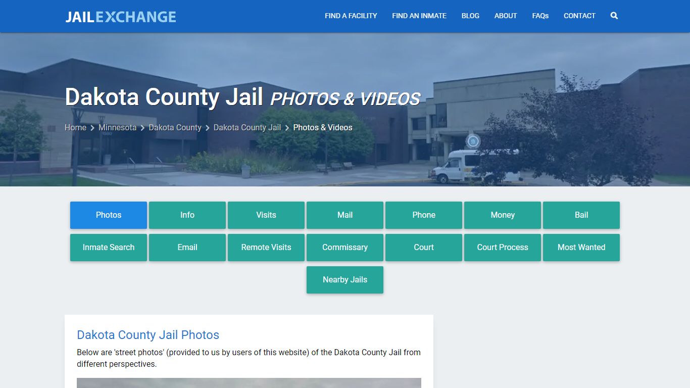 Photos & Videos - Dakota County Jail, MN - Jail Exchange